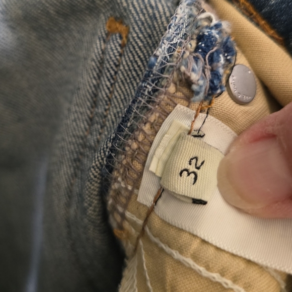 rag & bone Nina Ankle Cigarette Jeans in Worn Snake 32 Straight Leg Ankle Denim - Picture 11 of 13